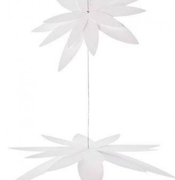 Blütenkette Freiluft Räder Design 100cm