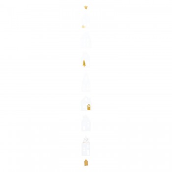 Kette Häuschen Winterstadt lang 83,5cm Living von Räder Design