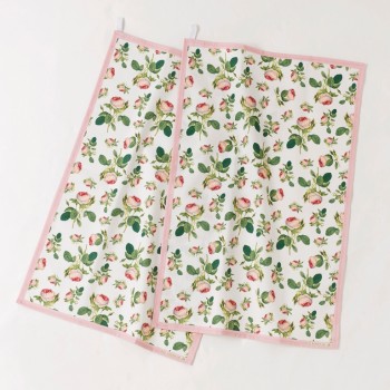 Geschirrtücher 2 Stück Redoute Rose Roy Kirkham