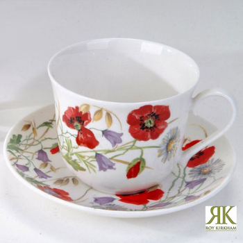 Jumbotasse Mohnblumen English Meadow von Roy Kirkham 420ml