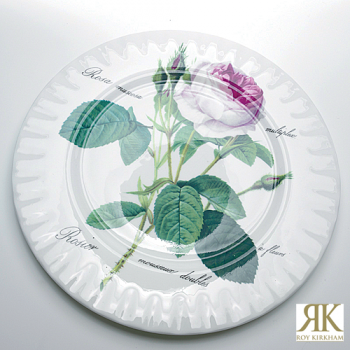 Kuchenteller Redoute Rose Roy Kirkham 20cm