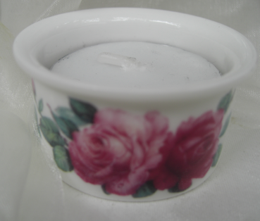 Teelicht English Rose Roy Kirkham