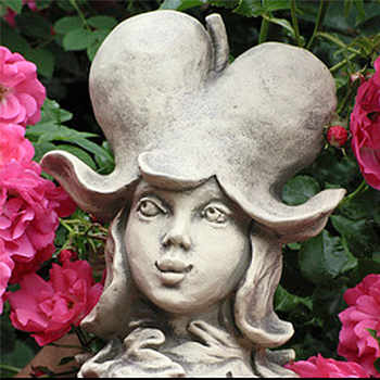 Blumenkind Tränendes Herz Gartenfigur 20,5cm Zauberblume