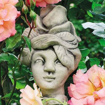 Blumenkind Wildröslein Gartenfigur Zauberblume