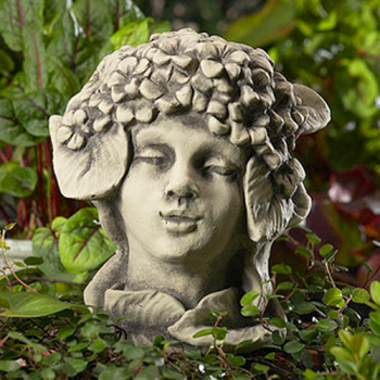 Blumenkind Hortensie Gartenfigur 15,5cm Zauberblume