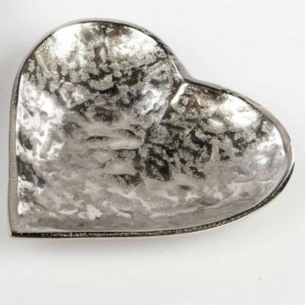 Herzschale aus Aluminium von Formano – stilvolle Deko mit Herz