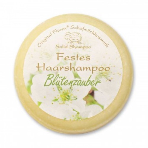 festes Haarshampoo Blütenzauber 58g Florex