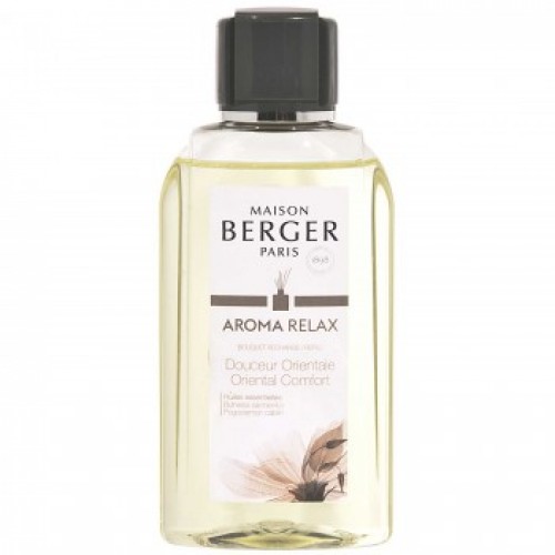 Aroma Relax -Refill- für Duftbouquet Diffuser mit Stäbchen 200ml von Maison Berger Paris