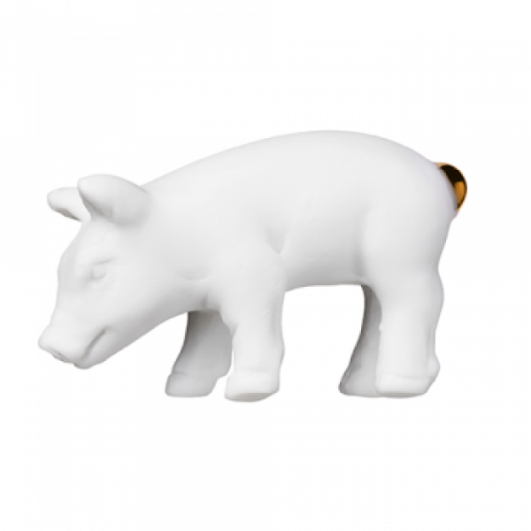 Glückskästchen Schweinchen 4,5x4,5x3,5cm Herzstücke von Räder Design