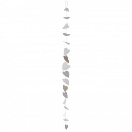 Tanzende Herzen weiß 140cm Zuhause von Räder Design