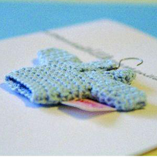 Baby welcome blau Karte Räder Design