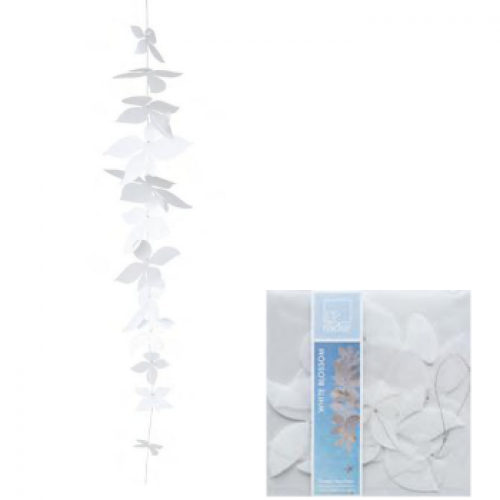 White Blossom Fenster Raumdeko Girlande White Blossom kurz