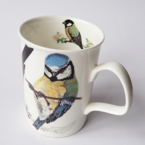 Lancaster Mug Garden Birds Blaumeise von Roy Kirkham 320ml