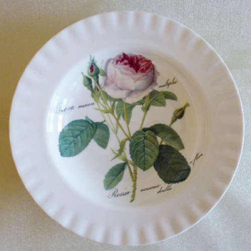 Suppenteller Redoute Rose Roy Kirkham 25cm