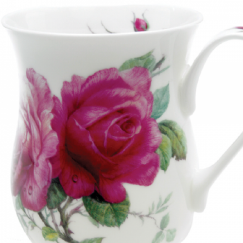 English Rose Becher Eleanor bauchig Roy Kirkham 320ml 