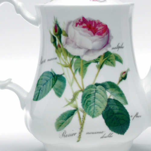 Kaffeekanne 1,3 Liter Redoute Rose Roy Kirkham