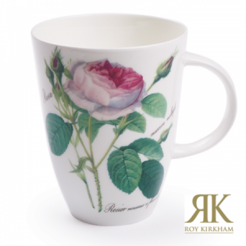 Becher Louise Rose mit Knospen Redoute Rose 400ml Roy Kirkham