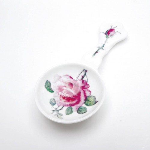 Teebeutelablage in Löffelform English Rose von Roy Kirkham 13cm
