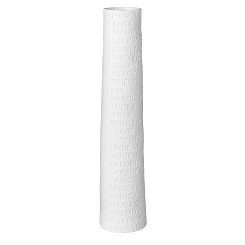 Vase Text groß Zuhause von Räder Design 23x4cm