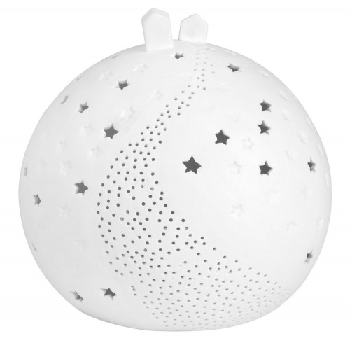 Porzellanlichtkugel Häuser LED 16cm Living von Räder Design