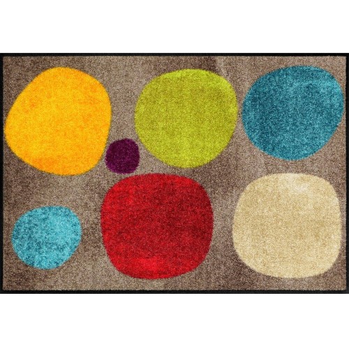 Broken Dots Wohnmatte 50x75cm Fußmatte Salonloewe