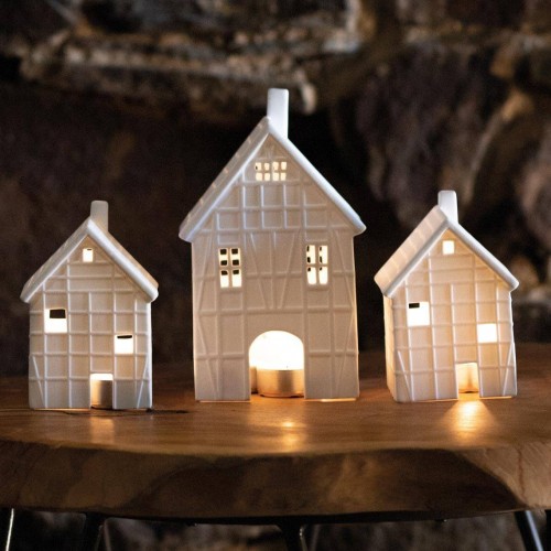 Lichthaus klein Fachwerk 7x7,5x12cm Living von Räder