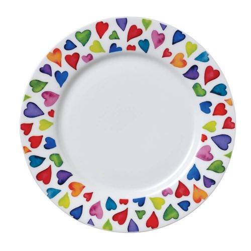 Teller Warm Hearts 22cm von Dunoon