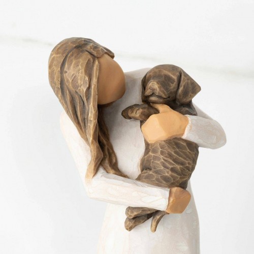 Adorable you (dark dog) Du bist bezaubernd Figur von Willow Tree