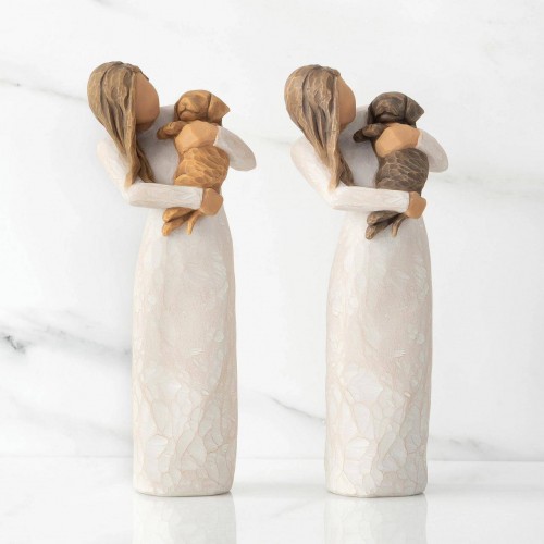 Adorable you (dark dog) Du bist bezaubernd Figur von Willow Tree