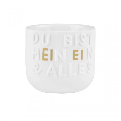 Eierbecher Ein & Alles 5x4,5cm von Räder Design