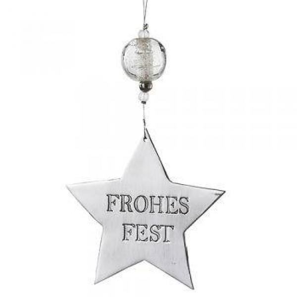 Spiegelornament Stern Frohes Fest Winterluft von Räder