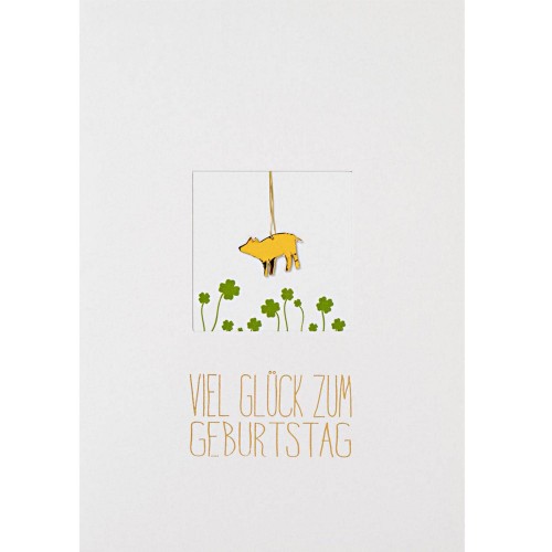 Geburtstag Viel Glück Karte Räder Design