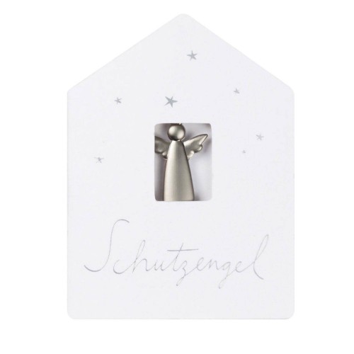 Schutzengel silber Ich pass auf dich auf 1,5x10cm Herzstücke Räder Design