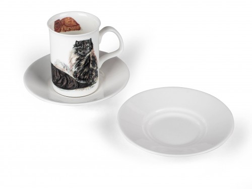 Unterteller weiss für Lancaster Becher von Roy Kirkham