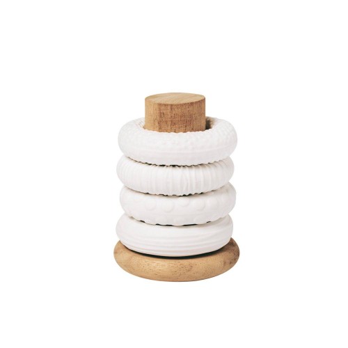 Serviettenring Stapelturm 4er Set 6x8cm von Räder Design