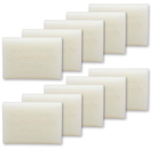 Classic Florex 10er Set Schafmilchseife 100g