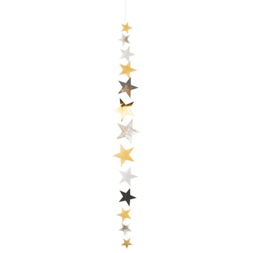 Taumelnde Sternchenkette 95cm Living von Räder