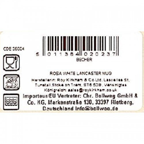 Becher Lancaster 2er-Set Redoute Rose 250ml Roy Kirkham
