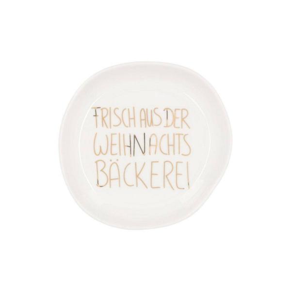 Schälchen Weihnachtsbäckerei 10,5x2cm Räder Design