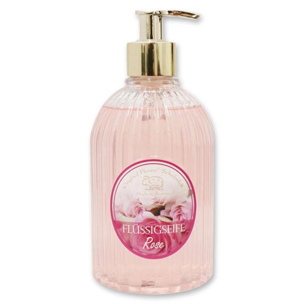 Rose Flüssigseife im Spender FLOREX 500ml