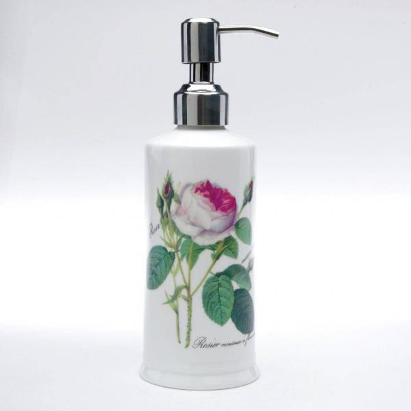 Spender für Flüssigseife mit der Redoute Rose 20cm von Roy Kirkham