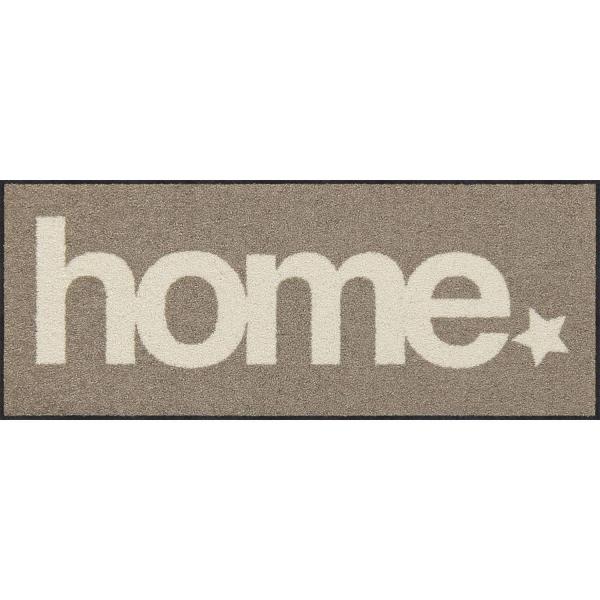 Home Star taupe 30x75cm Fußmatte Salonloewe