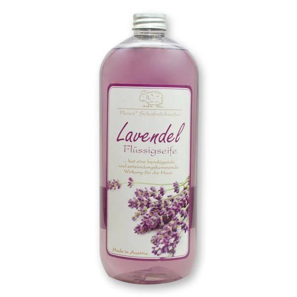Lavendel Flüssigseife Nachfüllflasche FLOREX 1000ml