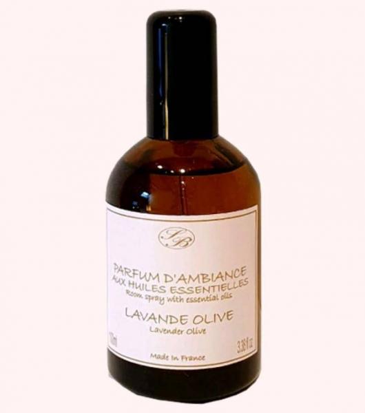 Lavendel-Olive Raumspray von Savonnerie de Bormes Provence 100ml