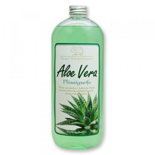Aloe Vera Flüssigseife Nachfüllflasche FLOREX 1000ml