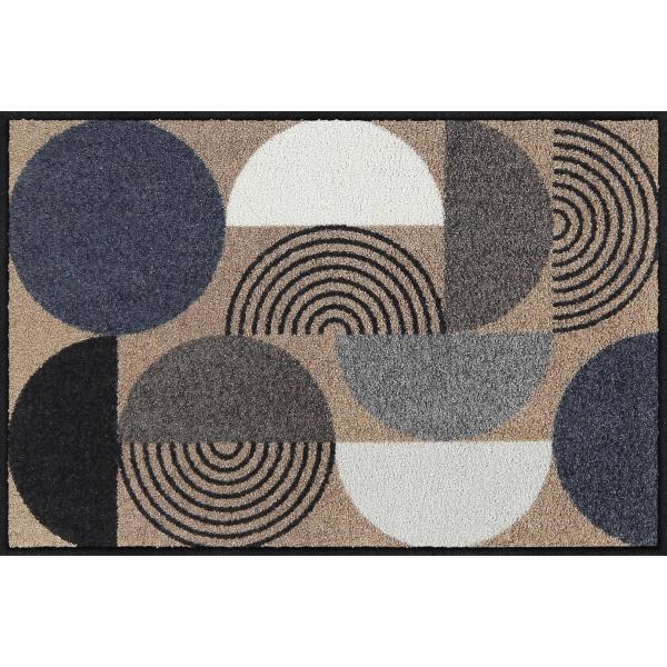 Geo Rhythms Wohnmatte 50x75cm Fußmatte Salonloewe