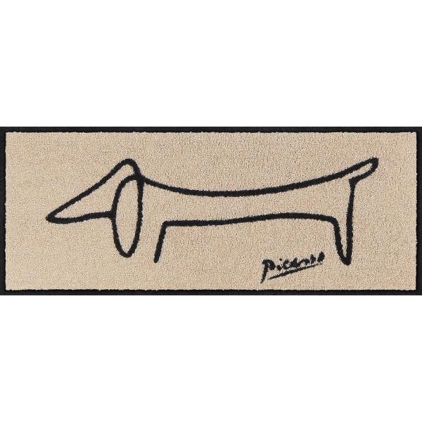 Picassos Dackel 30x75cm Fußmatte Salonloewe