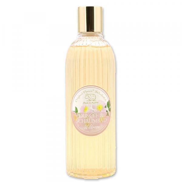 Wildrose Dusch- & Schaumbad mit Schafmilch FLOREX 330ml
