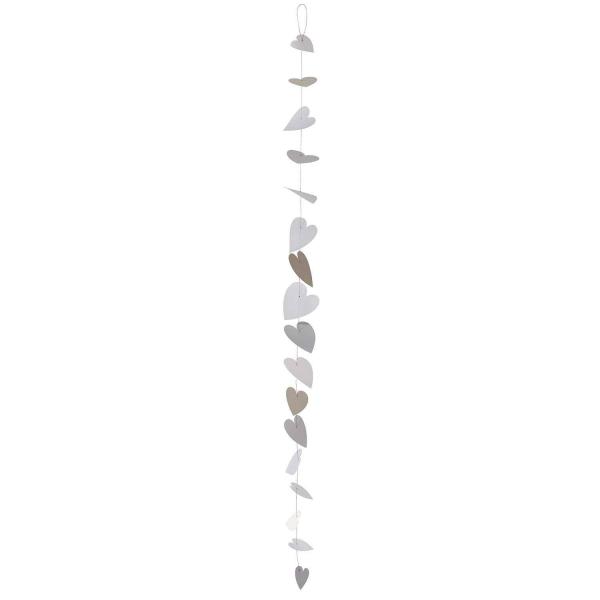 Tanzende Herzen weiß 140cm Zuhause von Räder Design