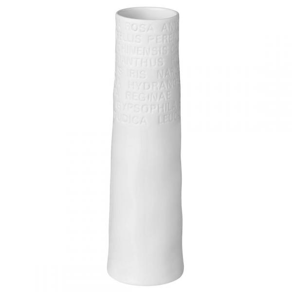 Vase Text schmal Raumpoesie Zuhause von Räder Design 17cm